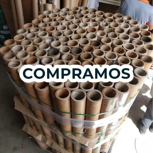 Tubete de papelão para filme stretch
