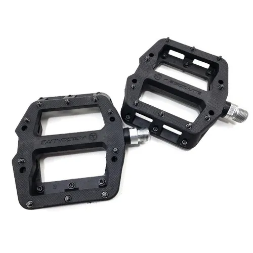Pedal Plataforma Bike Absolute Wild Flat Serve Mtb Enduro BMX Trail Com Travas 9119