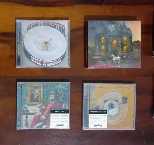 CDs lacrados Progressive Hard Metal 