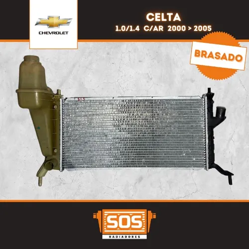 Radiador Chevrolet Celta C/AR 2000/2005