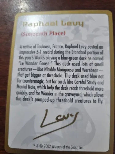 Deck Magic the gathering Worlds