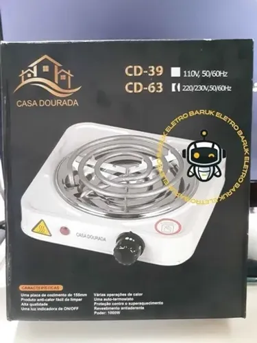 Fogão Elétrico Portátil 220v 1000°