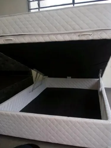 Colchão D45 casal e cama box baú Genki Kenko Parcelas de: