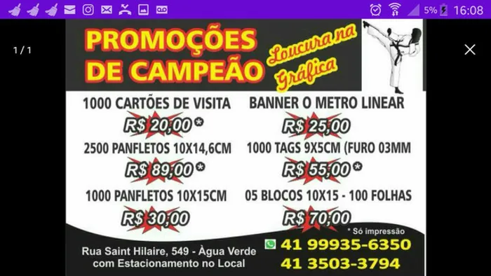 PROMOÇÕES GRÁFICA CARTAO DE VISITA PANFLETOS TAGS BLOCOS IMAS ADESIVOS BANNERS E MAIS 