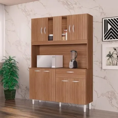 Cozinha kit cozinha com 8 portas