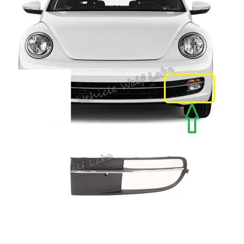 Grade Farol de Milha Esquerda Volkswagen Fusca 2013 2014 2015 2016