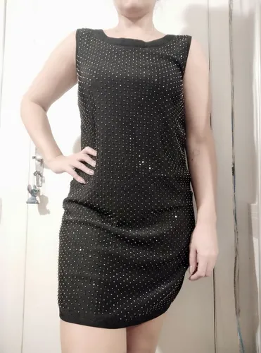 Vestido com brilho