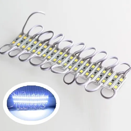 20 Mini Módulo Led IP65 12V Branco Frio e Quente 2,6cm Letreiro Letra Caixa 2-Led