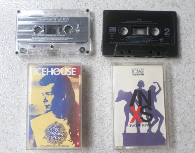 02 Fitas K7 Inxs , Icehouse - Originais - Importadas 1989 / 90