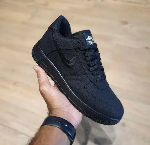 Tênis Nike Air Force 1 Preto DJ Alok ( Stussy) Premium vn