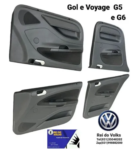 Jogo de forro de porta do Gol,Voyage  G5 a G6