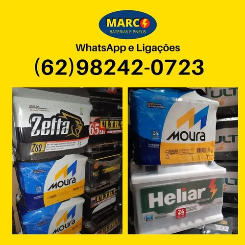 Bateria 60Ah Entregue na mesma hora na sua casa