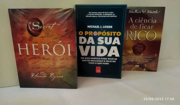 O propósito da Sua Vida Herói e A ciência de ficar rico