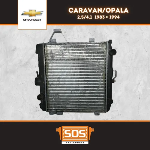Radiador Chevrolet Caravan/Opala 1983/1994