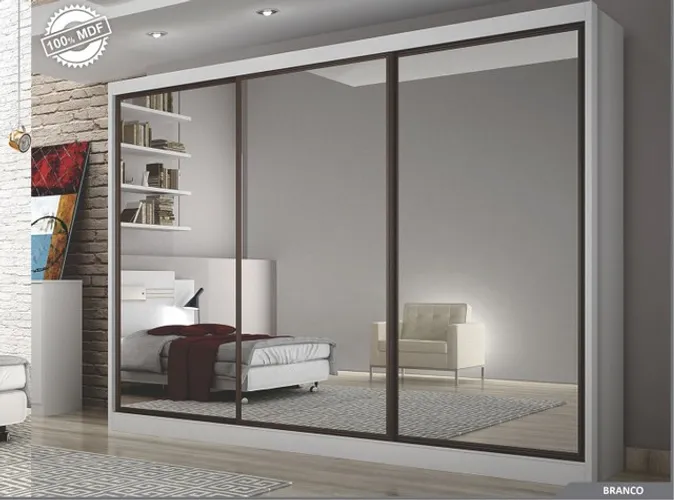 Quarto roupeiro casal 100% MDF