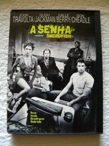  Dvd A Senha Swordfish Jonh Travolta & Hugh Jackman.