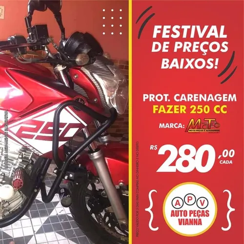 protetor Carenagem fazer 250