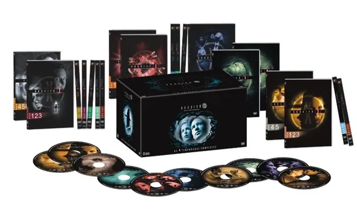 Série Arquivo X - 1ª a 9ª Temporada - Completa - 53 Dvds - seminovo