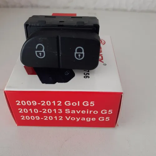 Botão para vidro elétrico para Gol.G5.SaveiroG5.Voyage G5 novo instalado no seu carro