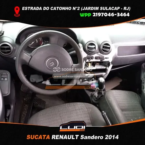 Sucata Renault Sandero 2014