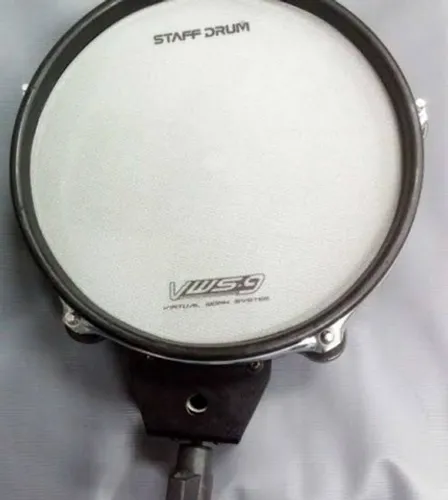 2 Pads bateria eletrônica Staff Drum