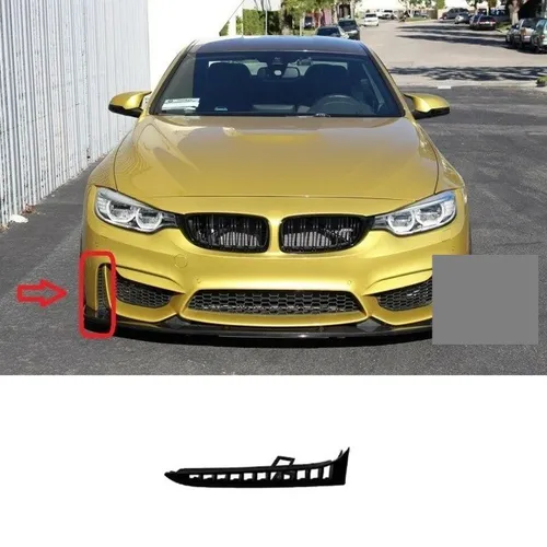 Aplique Direito Grade Milha Bmw M3 2015 2016 2017 2018