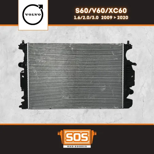 Radiador Volvo S60/V60/XC60 2009/2018