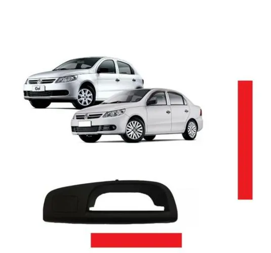 Moldura braço Puxador Interna Porta traseiro Gol G 5 G 6 valor unitar cafhl gitjc