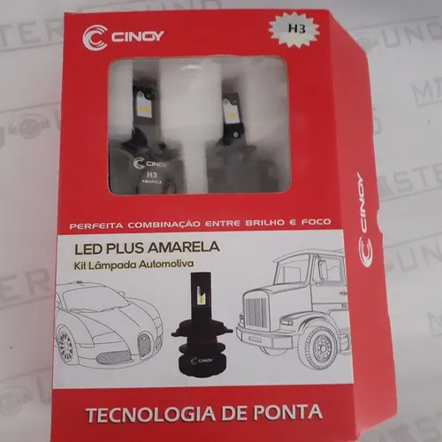 Led Plus amarela. Cinoy. H-3. Garantia. Nova o par so 99,99