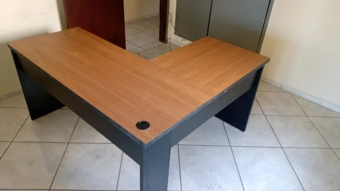 MESA EM L 2 PARTES NOVA ****LEIA A DESCRIÇÃO****