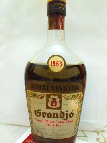 Vinho grandjo safra 1963