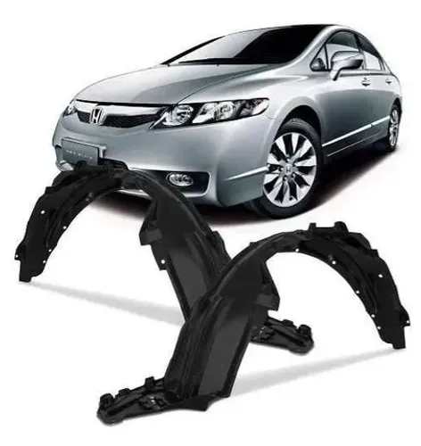 Par Parabarro Dianteiro Honda Civic 2007 2008 2009 2010 2011
