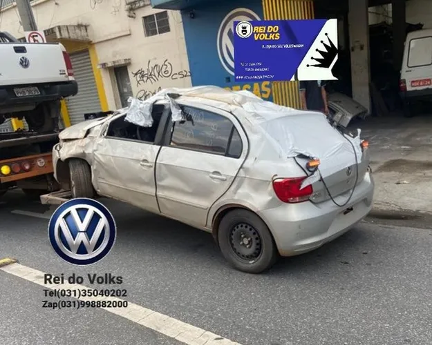 Sucata Gol G6 2015 para retirada de peças