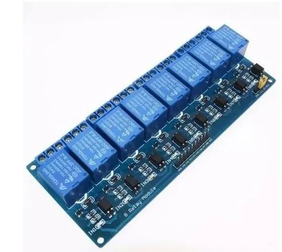 Relé 8 Canais 5v | Arduino, Pic, Raspberry Pi CÓD-AM9 