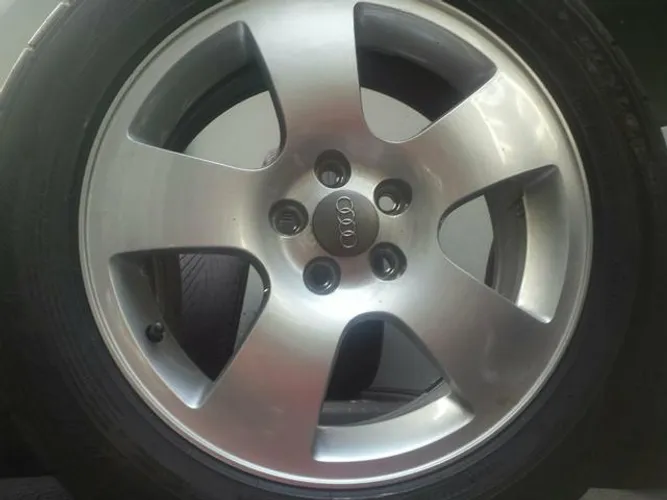 Roda aro 16 Audi A3 Turbo Prata fox 5X100 taluda 