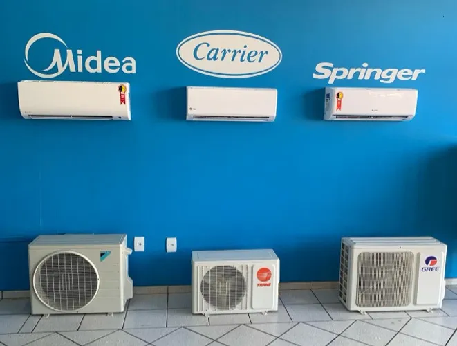 Ar Condicionado Split inverter 09.000 a 60.000 btus rápida entrega até 8x sem juros 