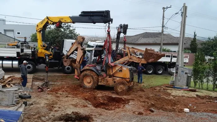 Serviço Munk 30 tonelada Guindaste Locação 