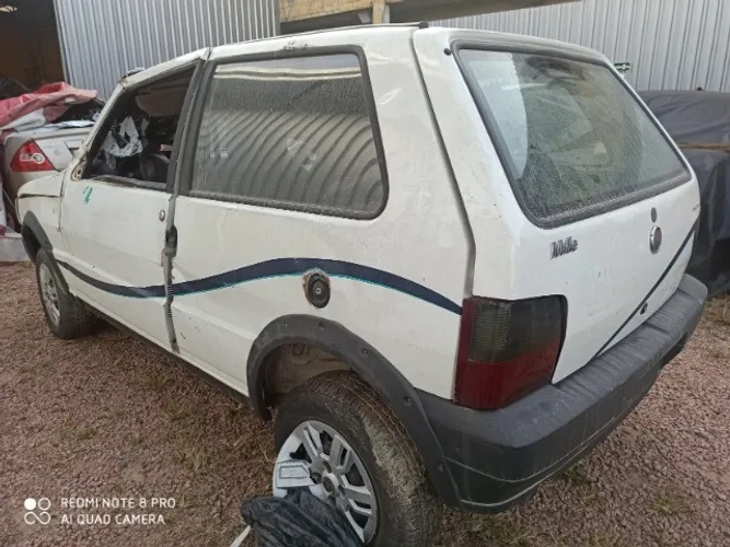 Sucata Fiat Uno Mille Way Economy 1.0 Fire 2012/2013