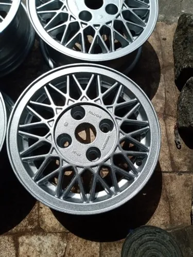 Rodas Bbs 13x5,5 Et34 Furaç 4x108 Ford Valor do jogo raridade Mineiro rodas