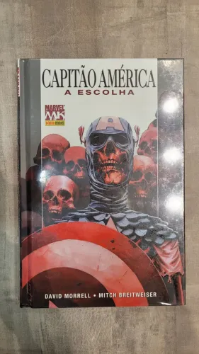 Hq Capitão América A Escolha por David Morell (lacrada) panini