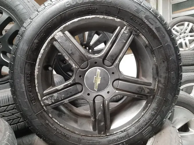 Roda aro 15 estrela grafite chevrolet corsa 4x100 usadas