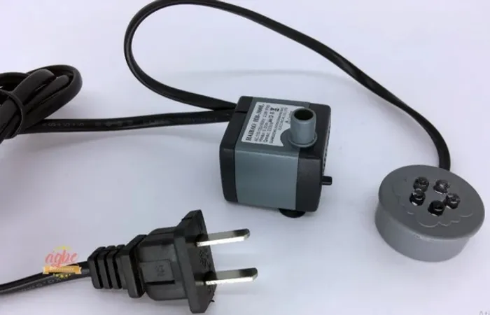Bomba Submersa Com Led Fonte Água Aquário Peixe 180l/h 220v Arduino Automação COD-CP443