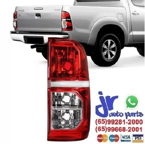 lanterna  Hilux SR SRv 12 13 14 15 Máscara Cromada Pisca Embutido