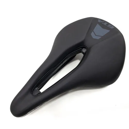 Selim Bicicleta Gta Modelo Rx Vazado Largura 150mm Preto/Cinza Confortável 9028