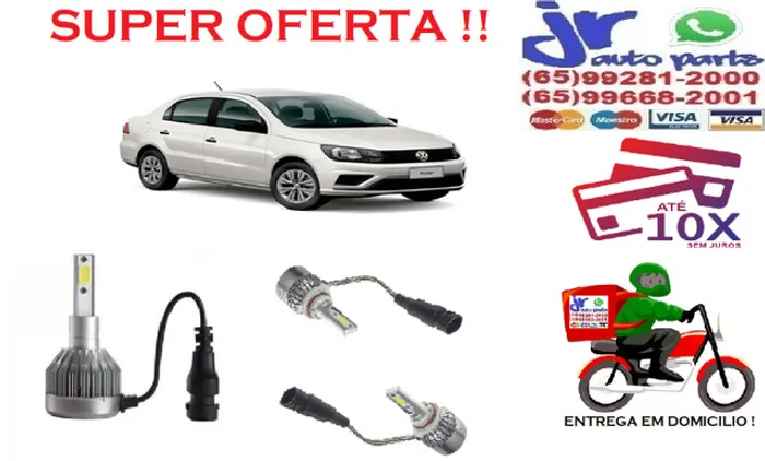 Lampada Ultra LED (baixa)Voyage 6000K 12V 24V
