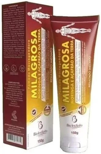 Pomada Massageadora Milagrosa Bio instinto 150gr