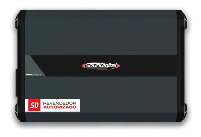 Módulo Soundigital Sd8000.1d Sd *w Rms 2 Ohms Black