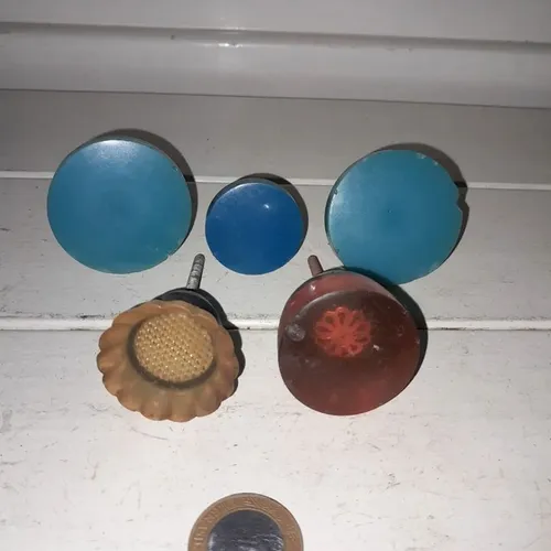 Puxadores de móveis antigos 