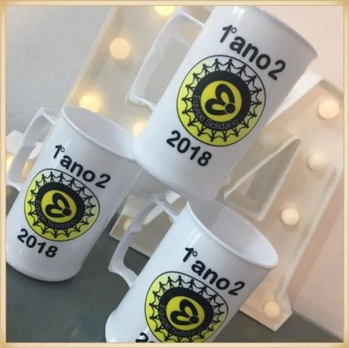 Caneca de Chopp Acrilica/Plastica Personalizada com sua Marca, Imagem, Evento ou Foto