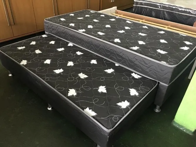 Cama Bibox Solteiro Padrão Acoplada Semi Ortopedica. Produto Novo Direto da Fábrica!